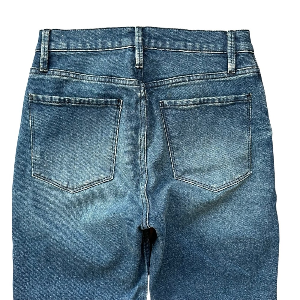 FRAME Denim “Le Sylvie Slender Straight” High Rise Straight Leg Jeans Size 26 - Picture 7 of 10